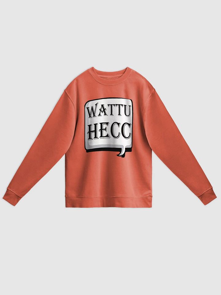 wattuhecc Independent Trading Co. Unisex Midweight Pigment Dyed Sweatshirt product image (11)