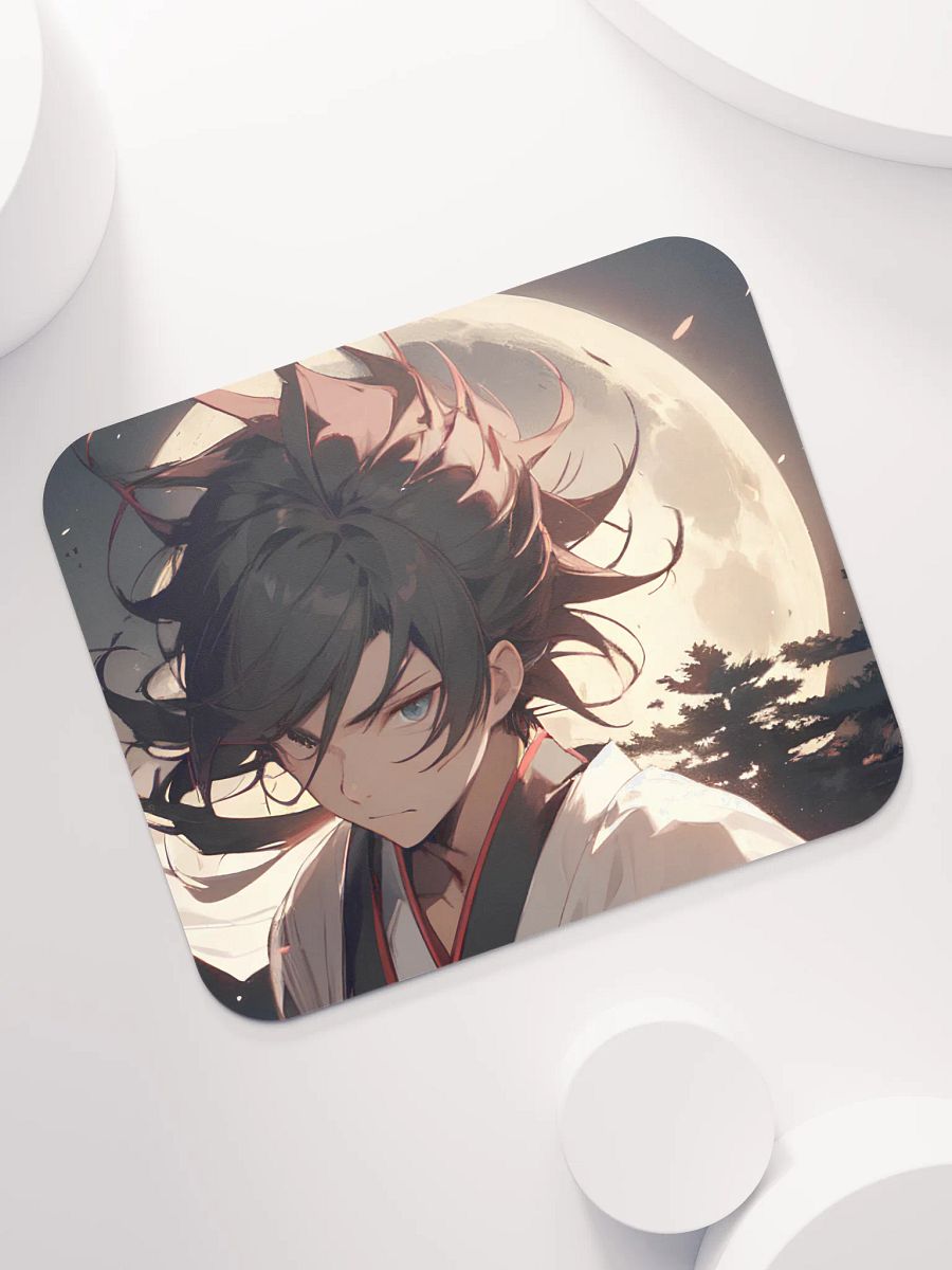 Anime Moonlit Samurai Mouse Pad product image (7)