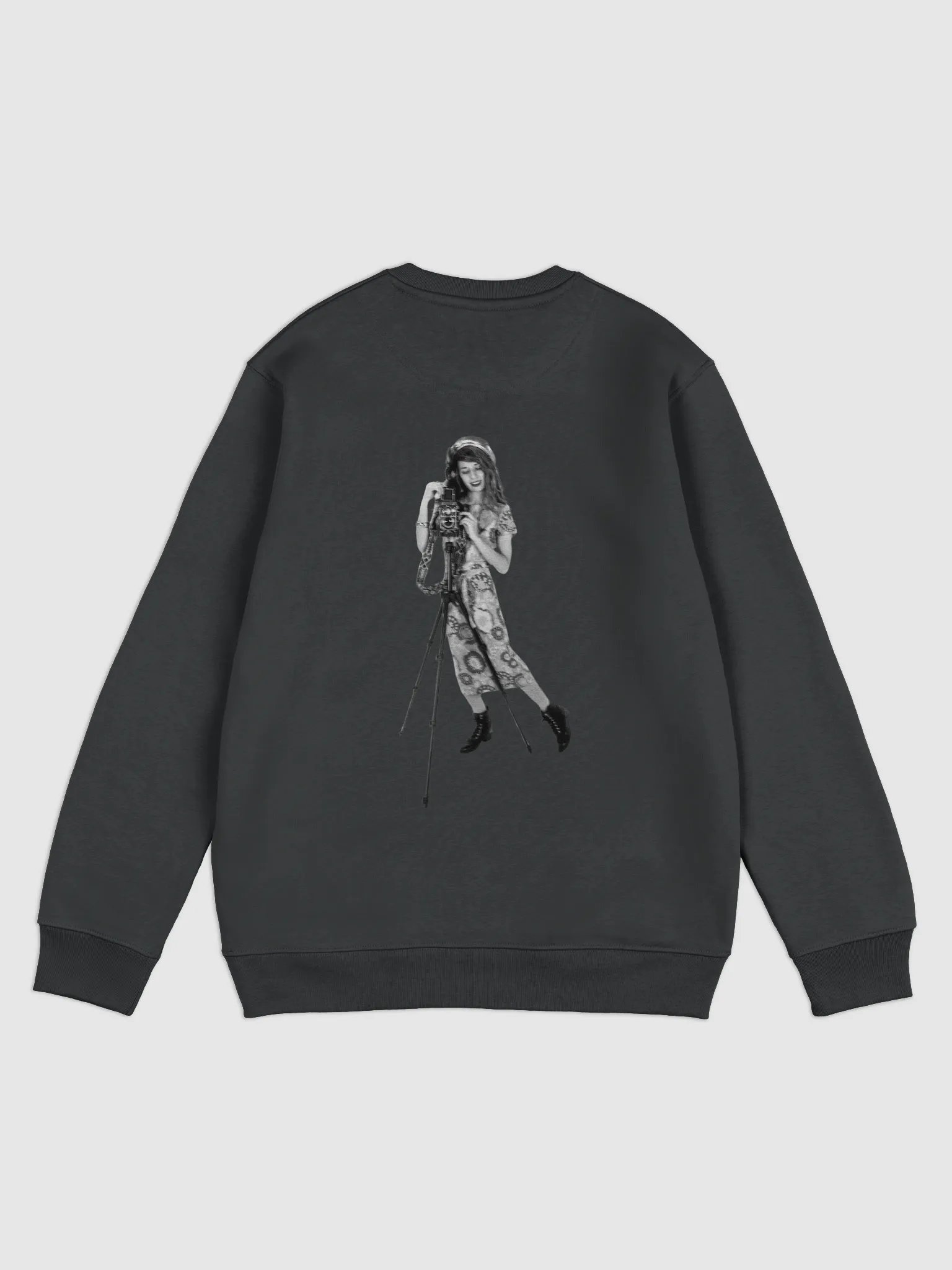 Botanical Camera Logo Recycled Sweatshirt product image (4)