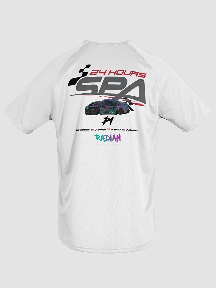 Spa Victory Poly T Shirt White product image (1)
