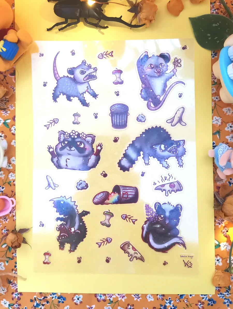 Forbidden Cats Sticker Sheet! product image (2)