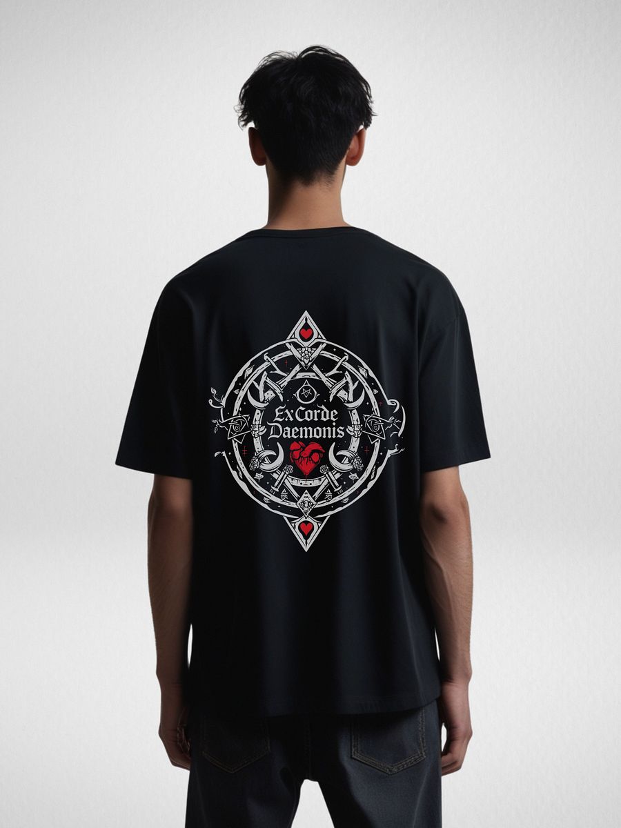 Ex Corde Daemonis | Graphic Tee | Streetwear | Unisex Cotton T-Shirt product image (2)