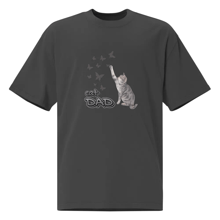 CAT DAD T SHIRT product image (1)