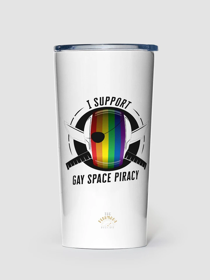 Gay Space Piracy 20 oz Stainless Steel Tumbler product image (1)