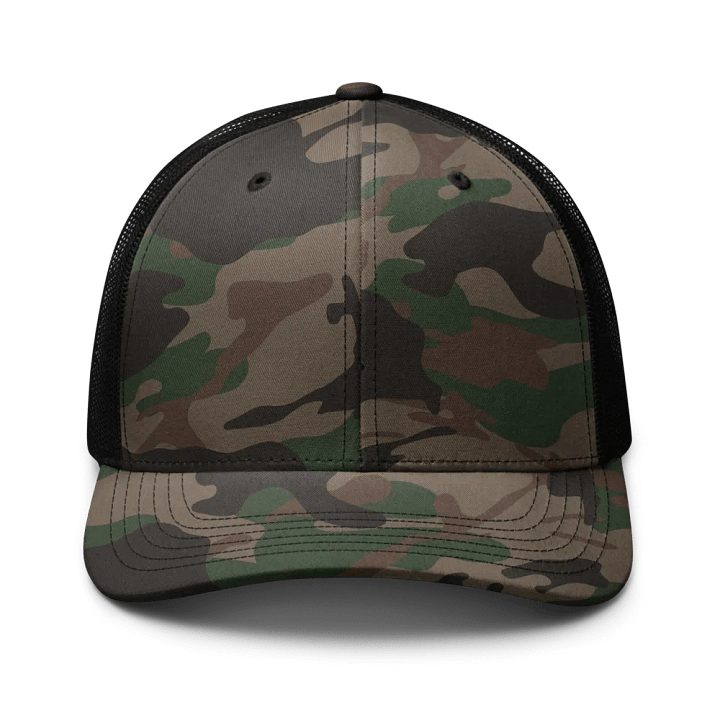 🦅 Wildlands Camouflage Trucker Hat 🏞️ product image (1)