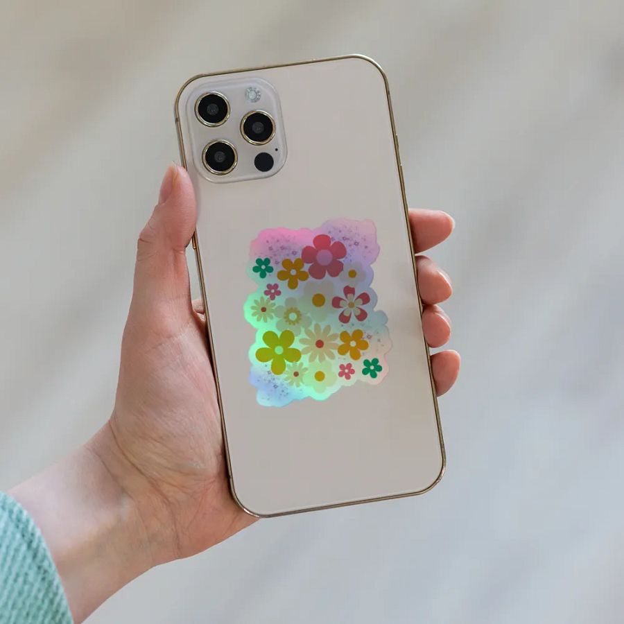 Blooming Holographic Garden Sticker Sheet product image (8)