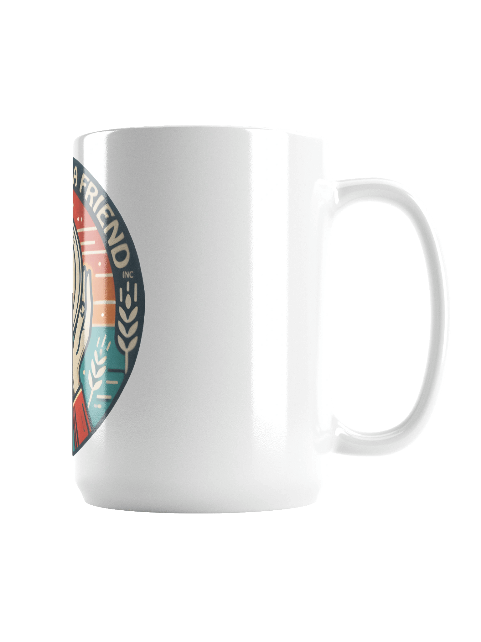 Meals with a Friend – Heart & Hands Mug product image (2)