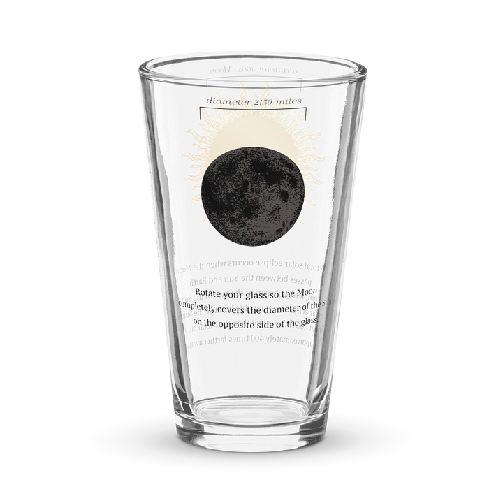 Make Your Own Eclipse Pint Glass product image (2)