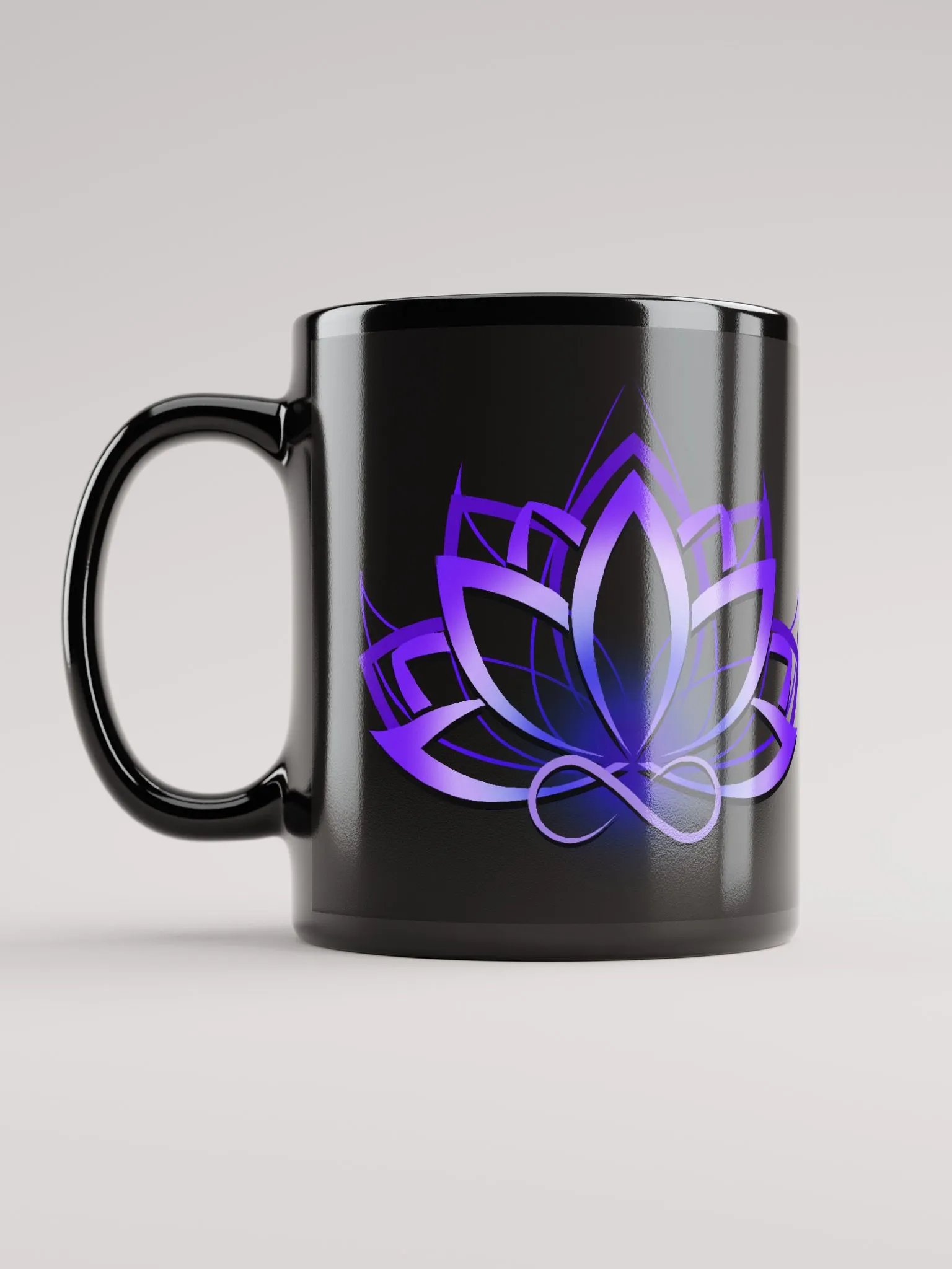 Flexxfinity Lotus Black Mug product image (6)