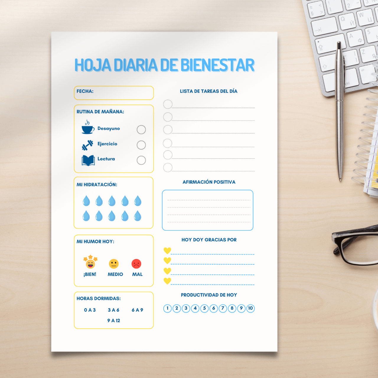 Planificadores de estudio. Set de 24 plantillas. Organización product image (3)
