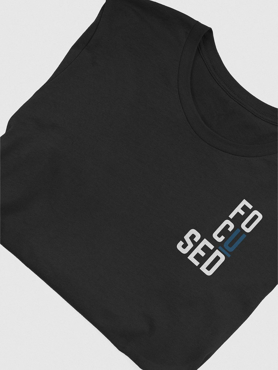 FOCUSED Block T-shirt (BLACK) product image (4)