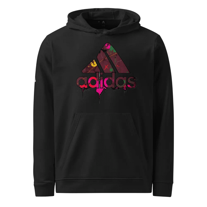 Graffiti Logo Artistic Fleece Hoodie product image (1)