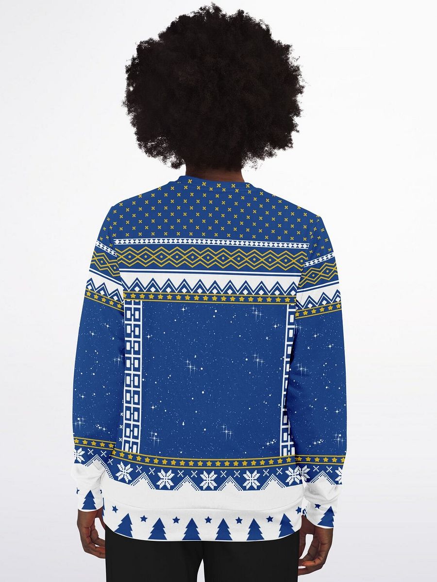 Festive North Pole Snow Globe Ugly Christmas Sweatshirt - Cozy Holiday Apparel product image (6)