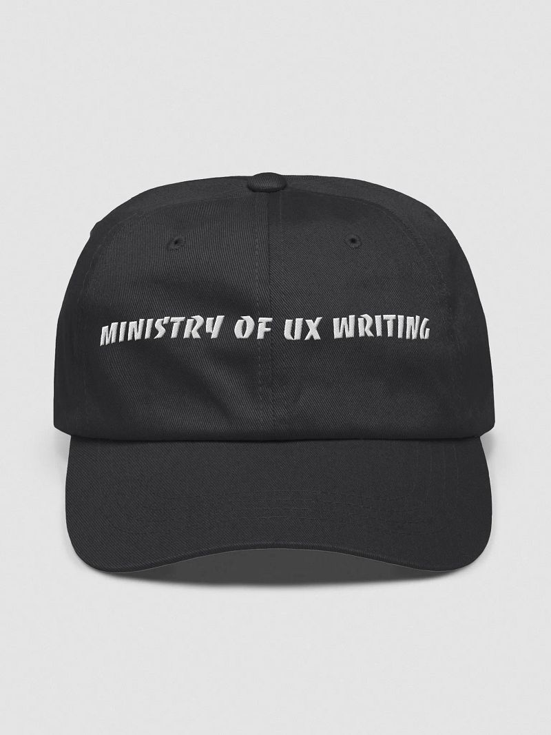 Ministry of UX Writing Dad Hat