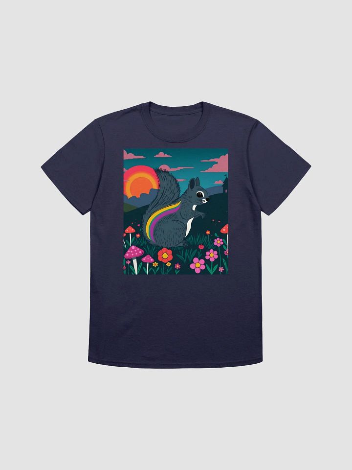 Sunset Squirrel Unisex Tee product image (1)