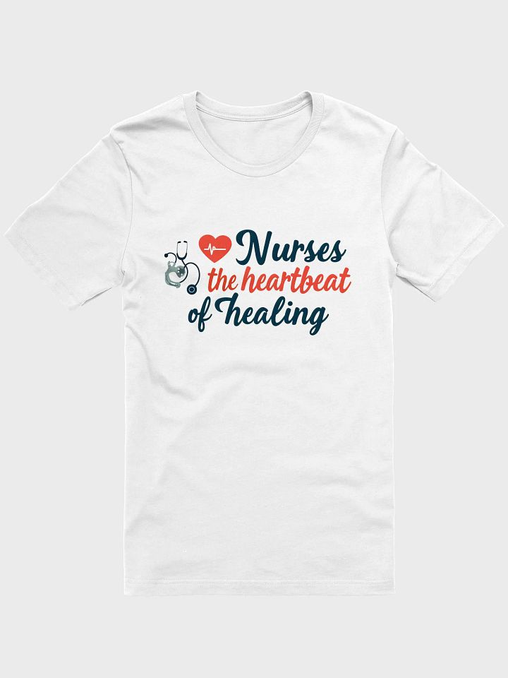 Heartbeat of Healing Nurse T-Shirt product image (1)