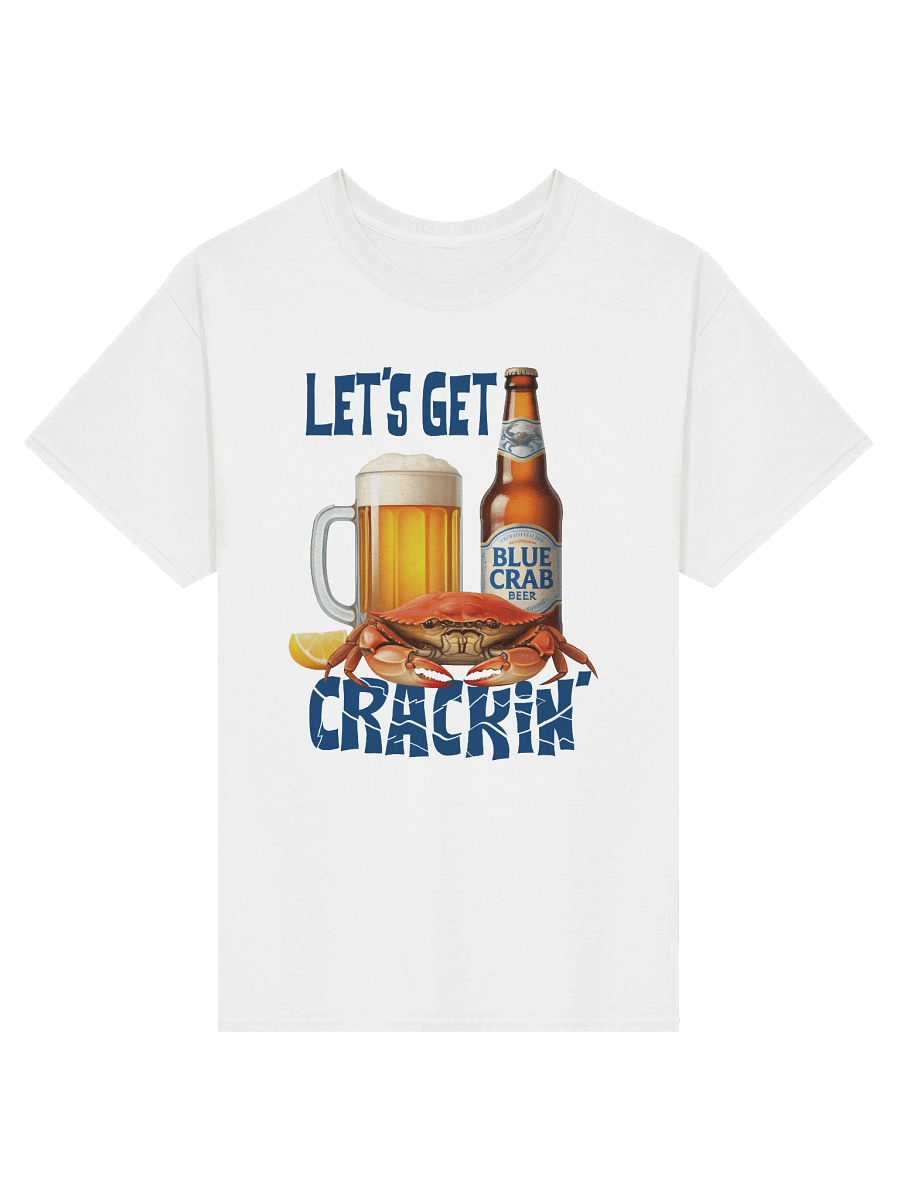 Let's Get Crackin' Crab and Beer T-Shirt product image (3)