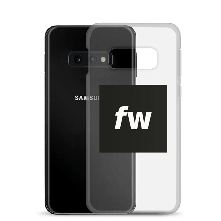 FW Bold White Letters Samsung® Case product image (21)