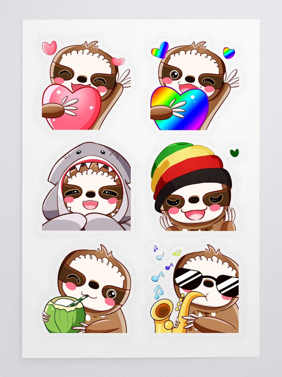 Aveege Emote Sticker Pack #1 product image (3)