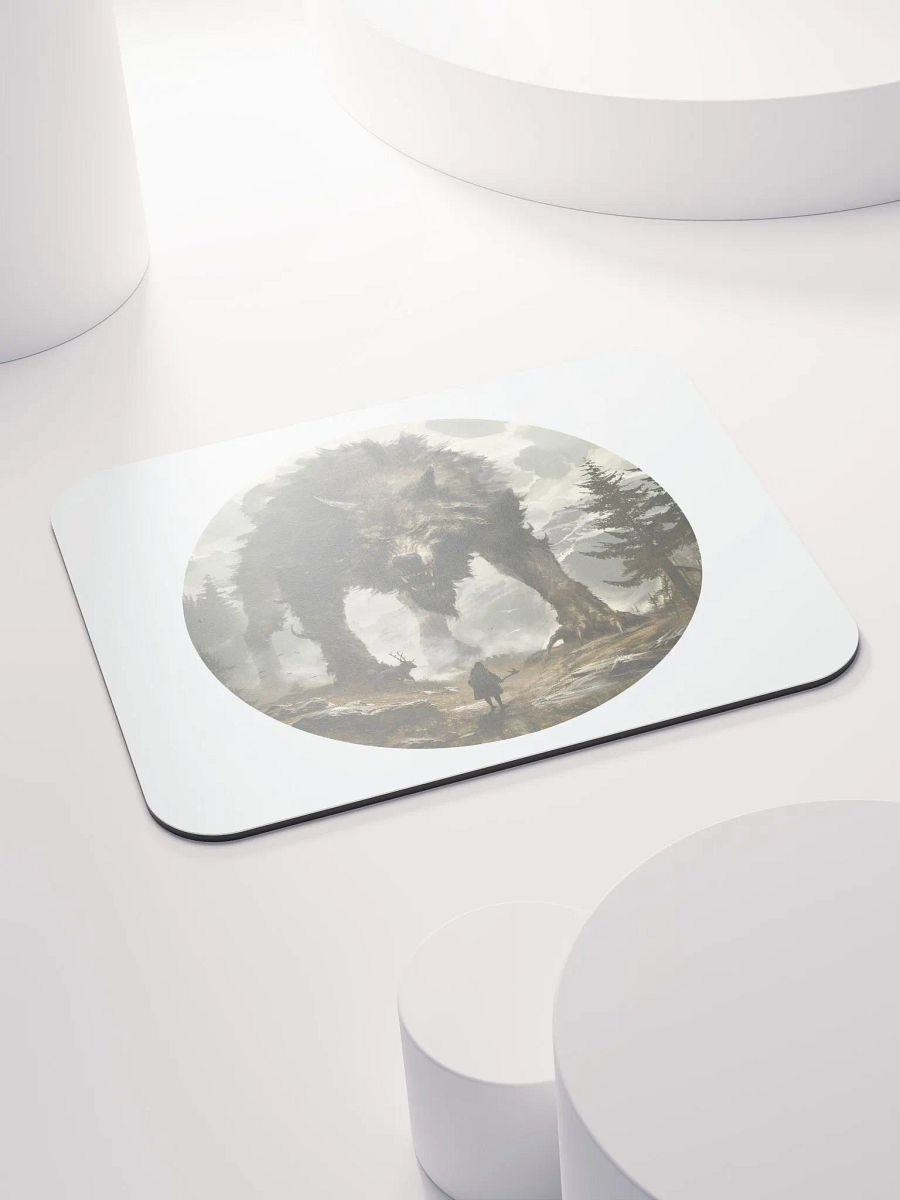 Fenrir - The Monstrous Wolf of Norse Mythology Mouse Pad product image (4)