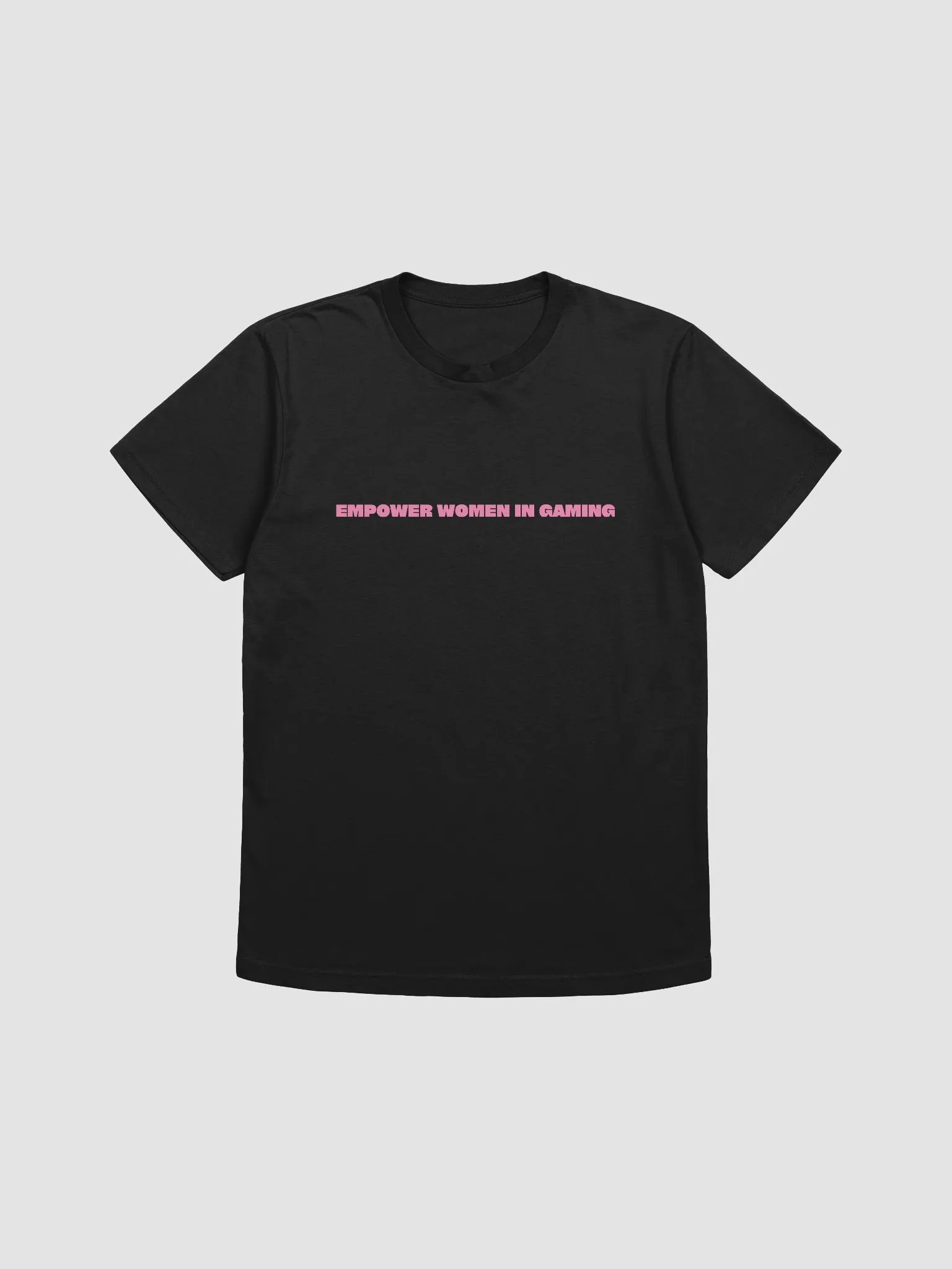 EMPOWER WOMEN IN GAMING - BLACK SHIRT product image (1)