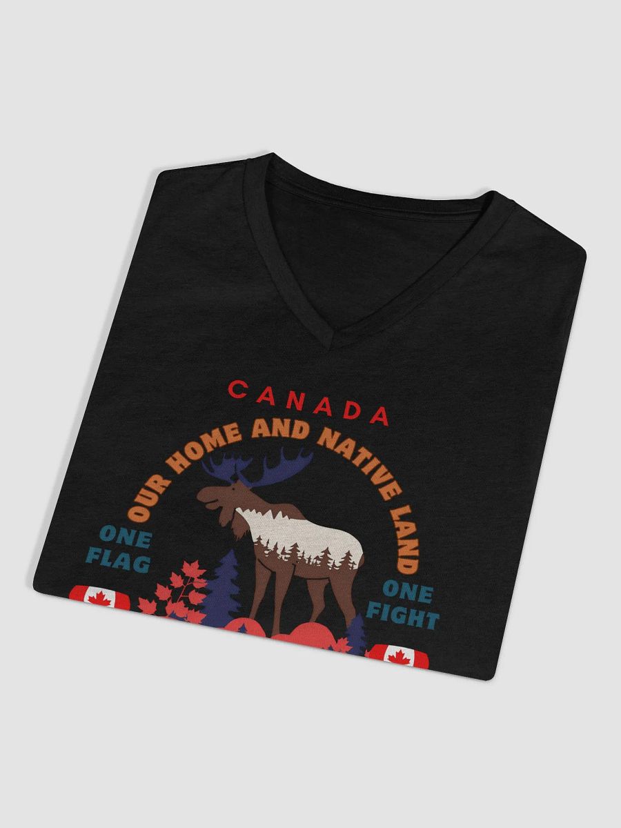 Canadian Wilderness V-Neck Tee product image (15)