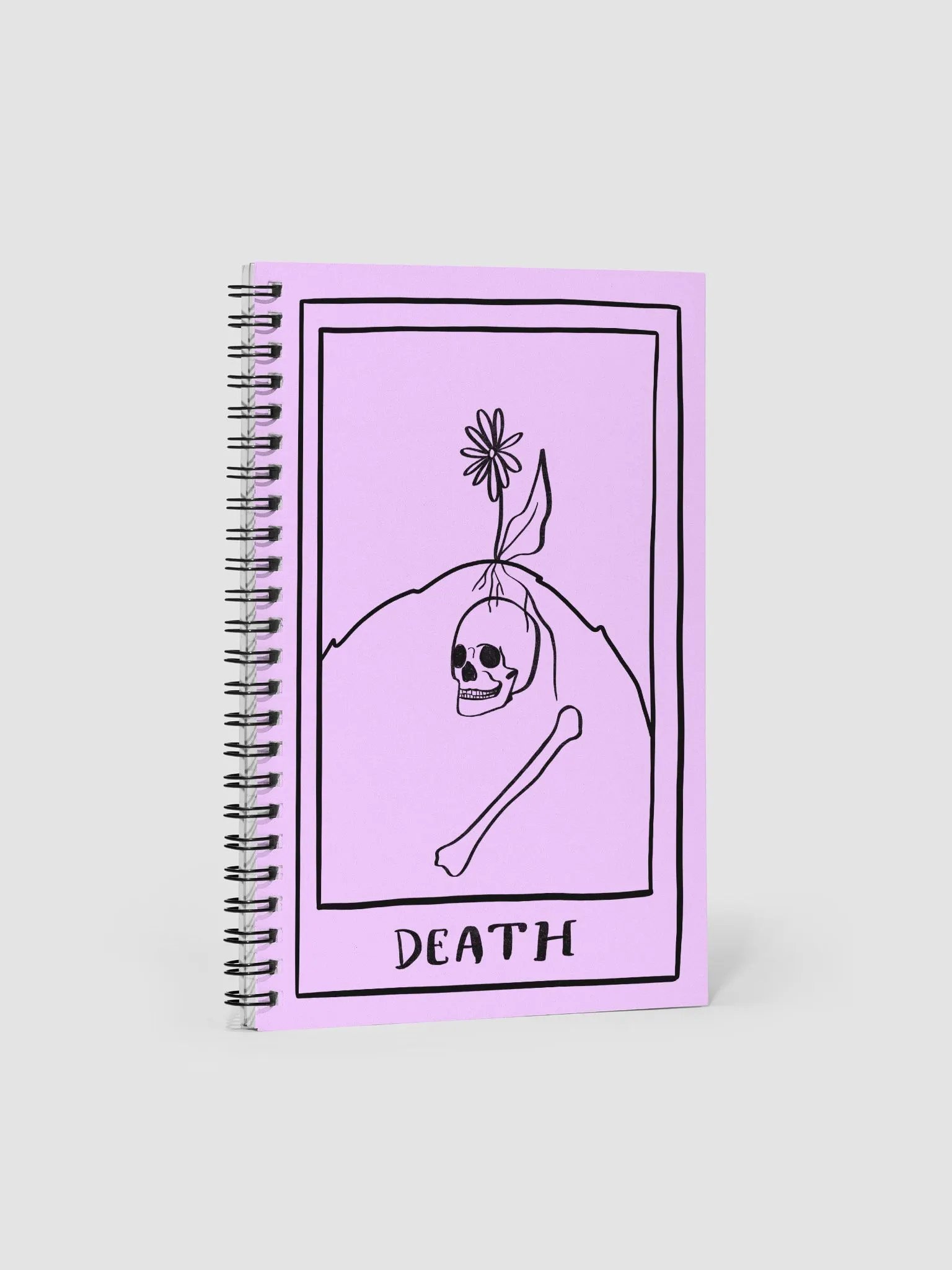 Death Is A New Beginning Spiral Notebook product image (1)