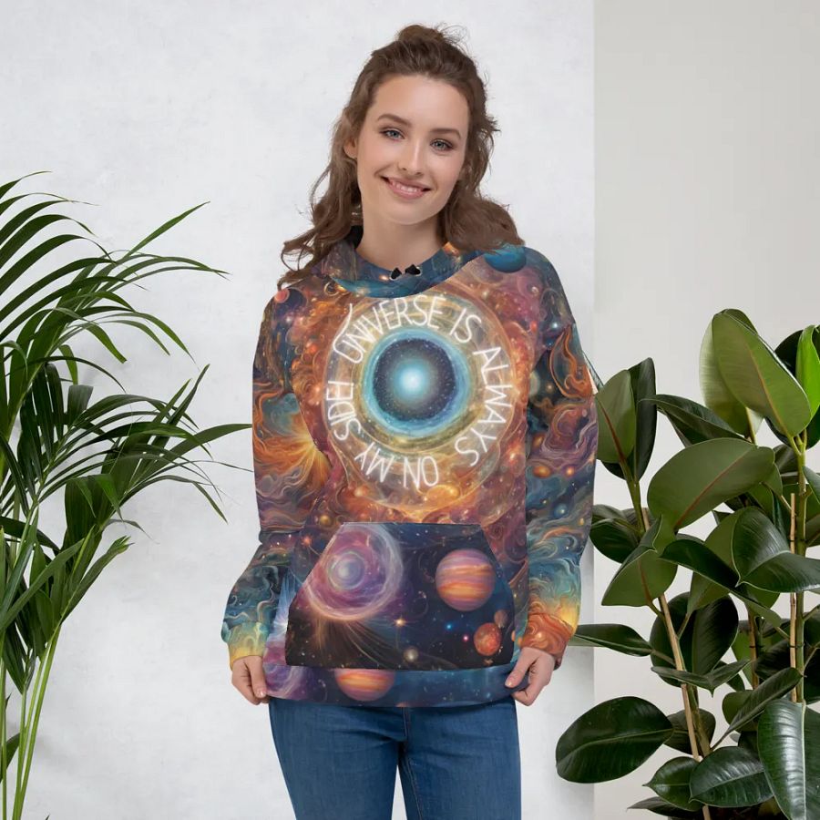 Cosmic Consciousness Unisex Hoodie product image (5)