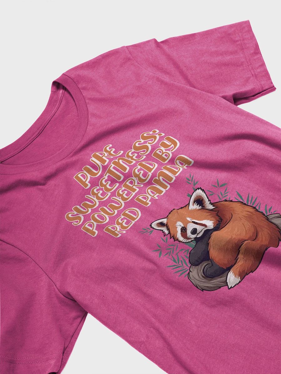 Pure Sweetness: Powered By Red Panda - Cute Animal Design T-shirt product image (14)