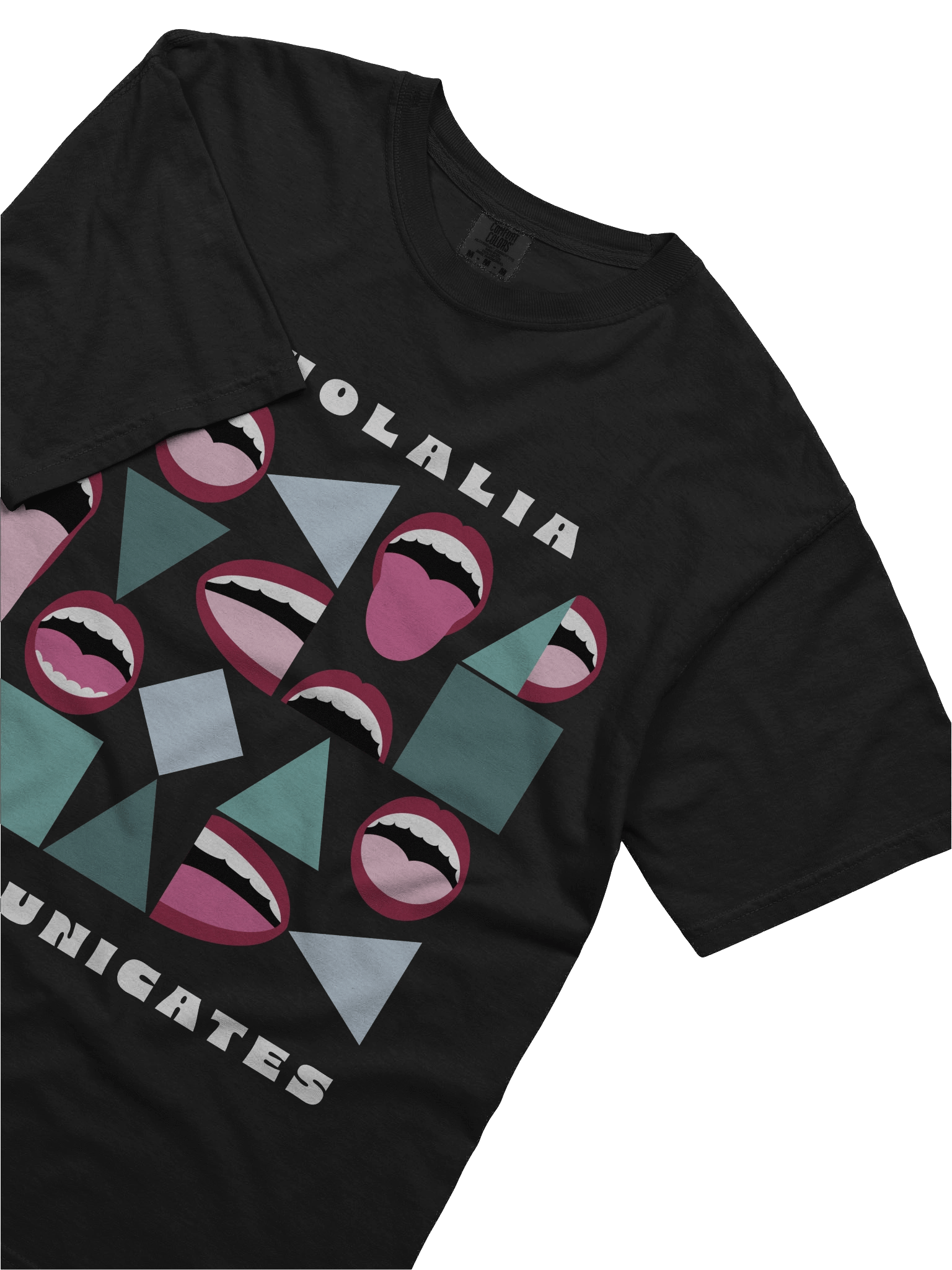 Echolalia Communicates - Unisex Tee Not Distressed product image (5)