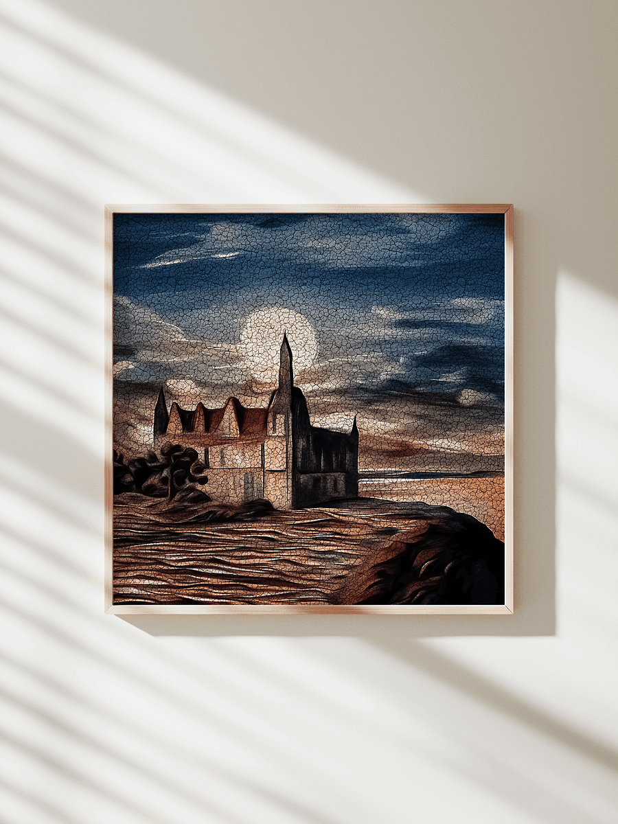 Kronborg castle - Oil painting - Square product image (4)