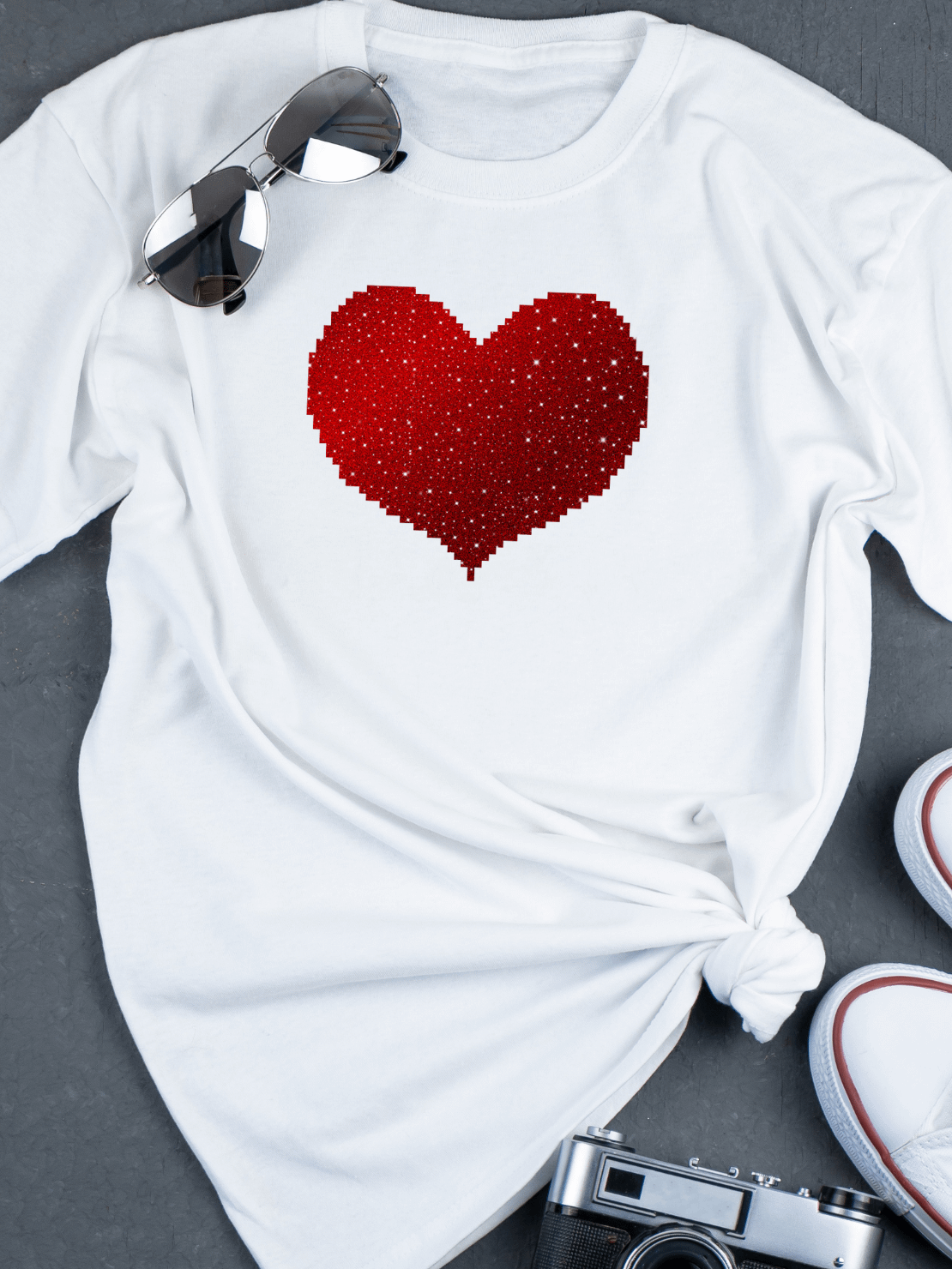 Heart Valentine T-Shirt product image (1)