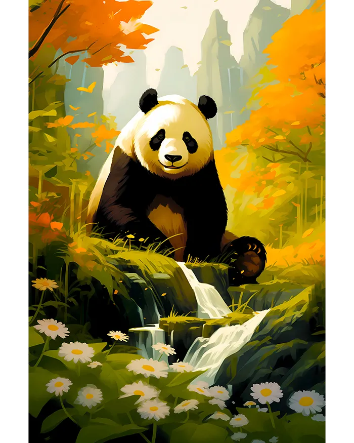 Panda Bear Poster product image (1)