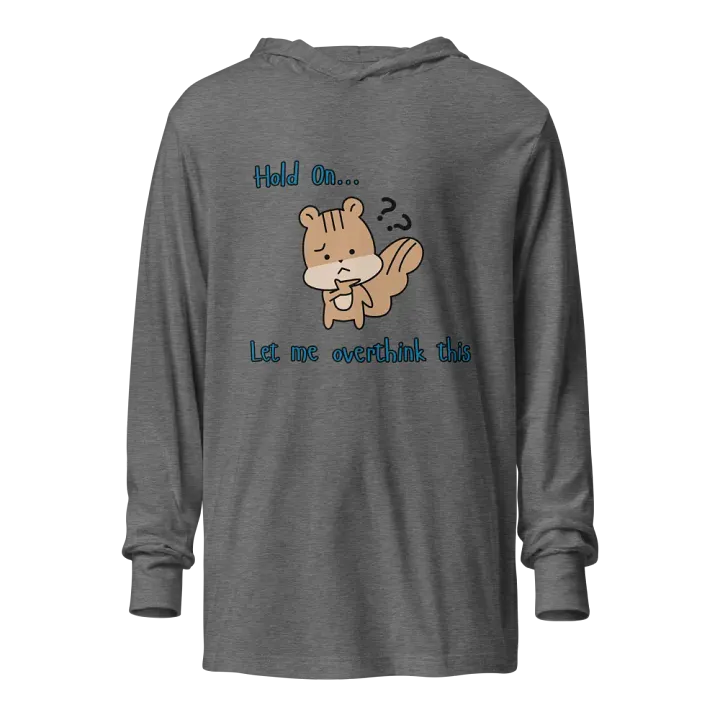 Overthink Hooded Long Sleeve Tee product image (1)
