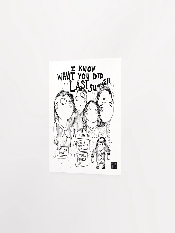 SJA I Know What You Did Last Summer matte poster product image (6)