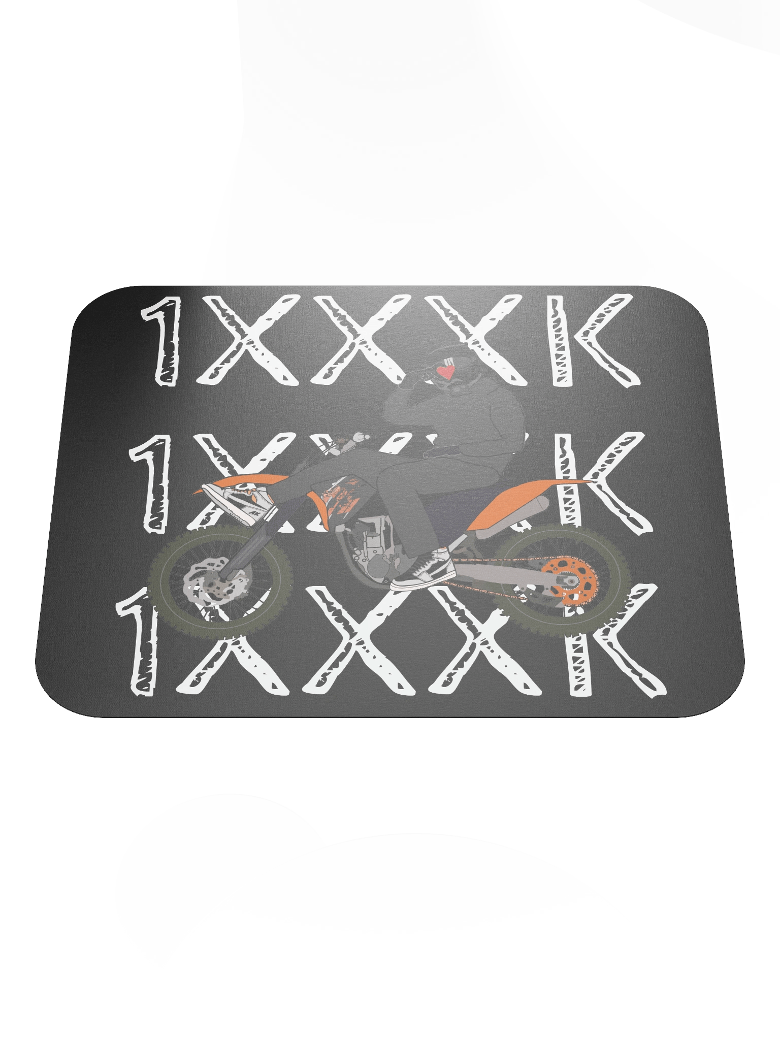 1XXXk w/ Heart-hand | 8.7 x 7.1 in Mousepad product image (1)