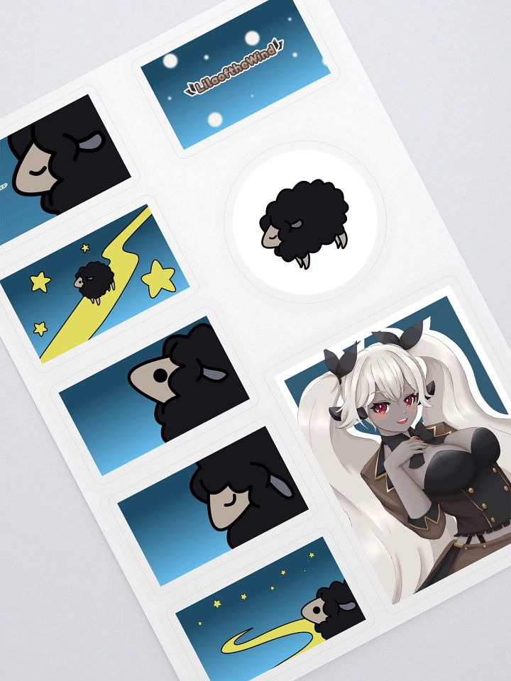 The Black Sheep Sticker Sheet (Set 1) product image (2)