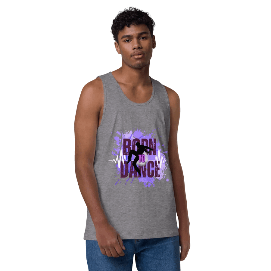 Born to Dance His Silhouette Embrace Tank Top product image (122)