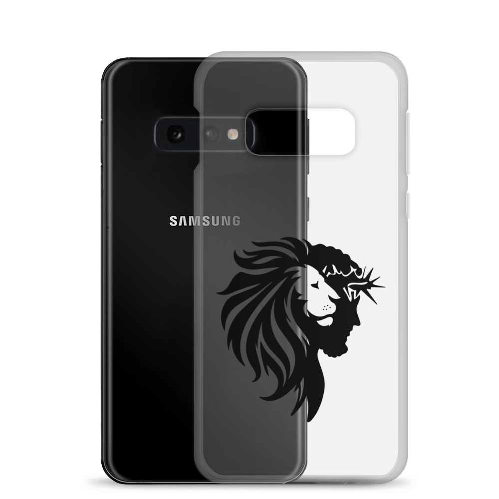 Sleek Matte Black Samsung® Clear Case product image (24)