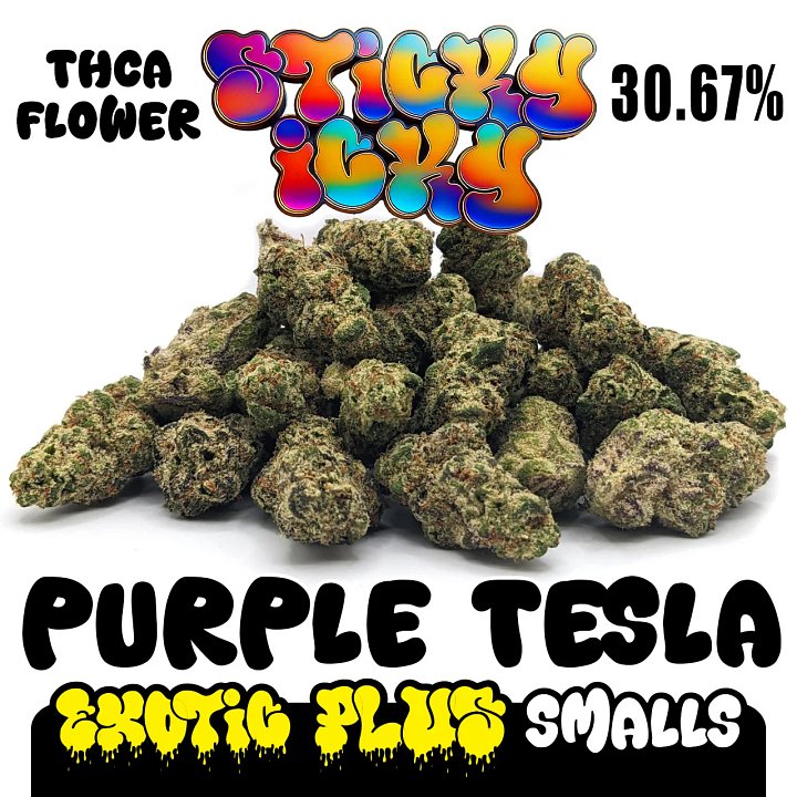 Exotic Plus Smalls Sticky Icky - THCA Flower 1/4lb product image (2)