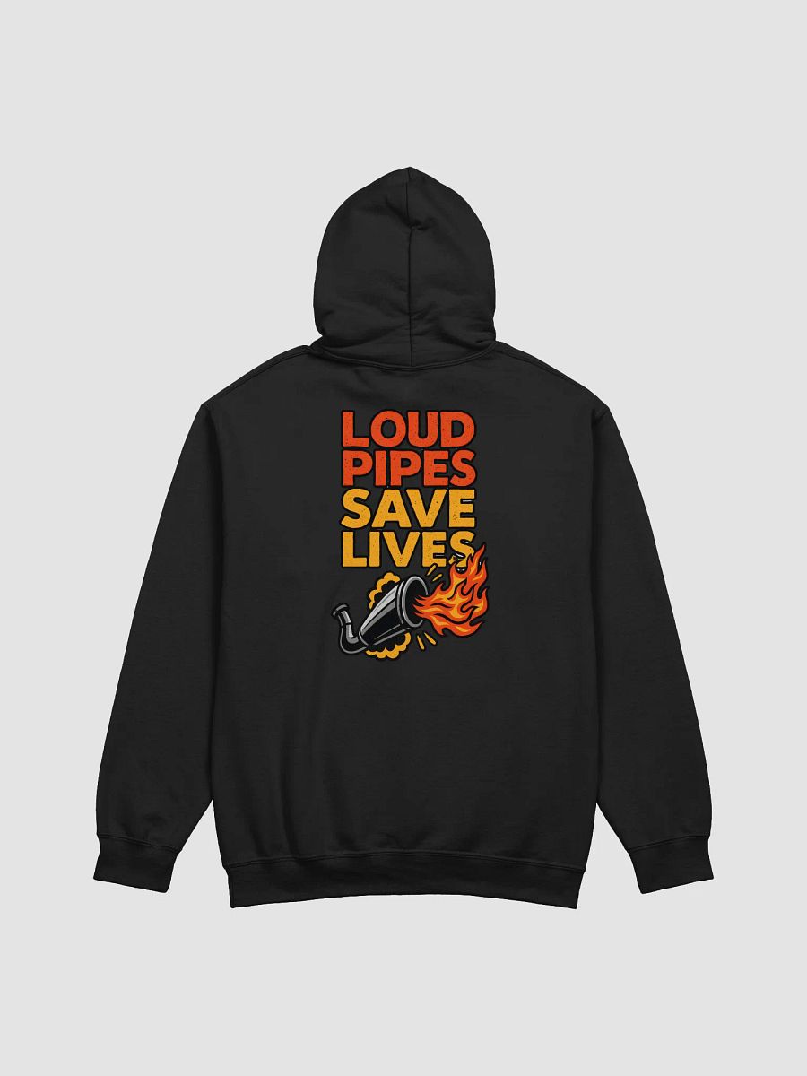 Loud Pipes Back Design Hoodie product image (19)
