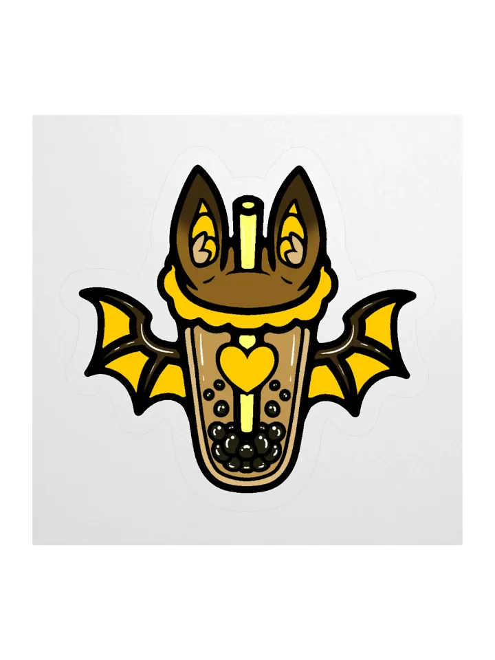MatchaEXE Yellow Bobat Sticker product image (3)