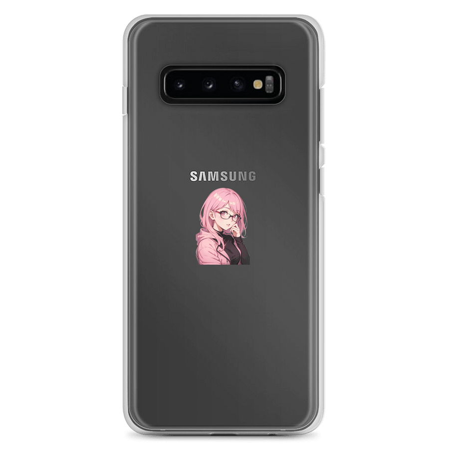 (PINK WAIFU) K Clear Case for Samsung product image (1)