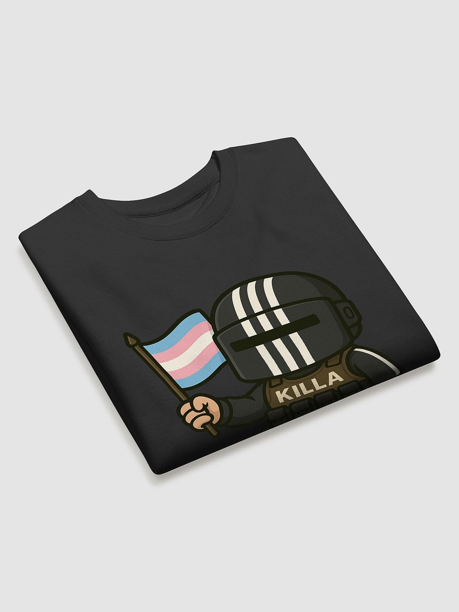 Raid With Pride – Trans Edition Sweatshirt (Black) product image (3)