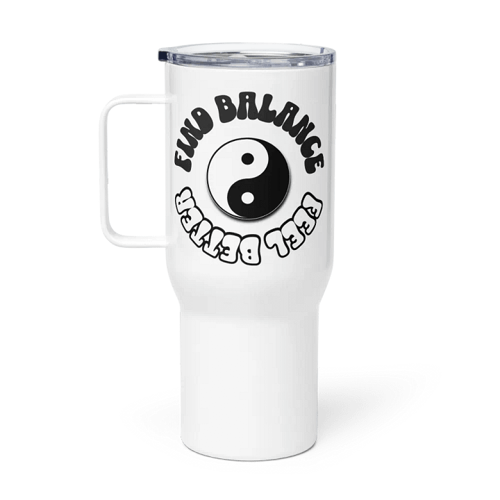 Harmony on the Go - Yin-Yang Travel Mug product image (1)