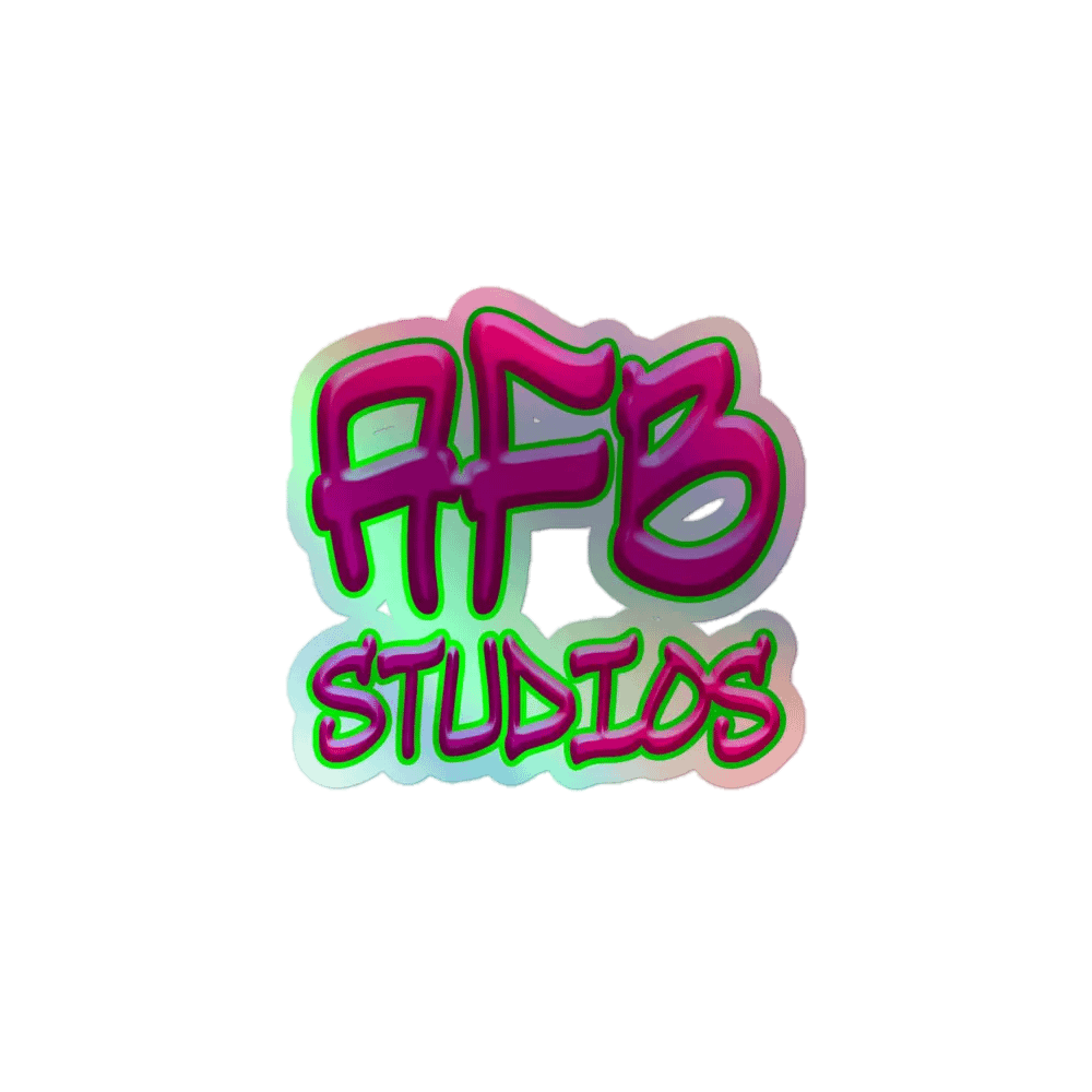 AFB Studios Sticker (Holographic) product image (1)