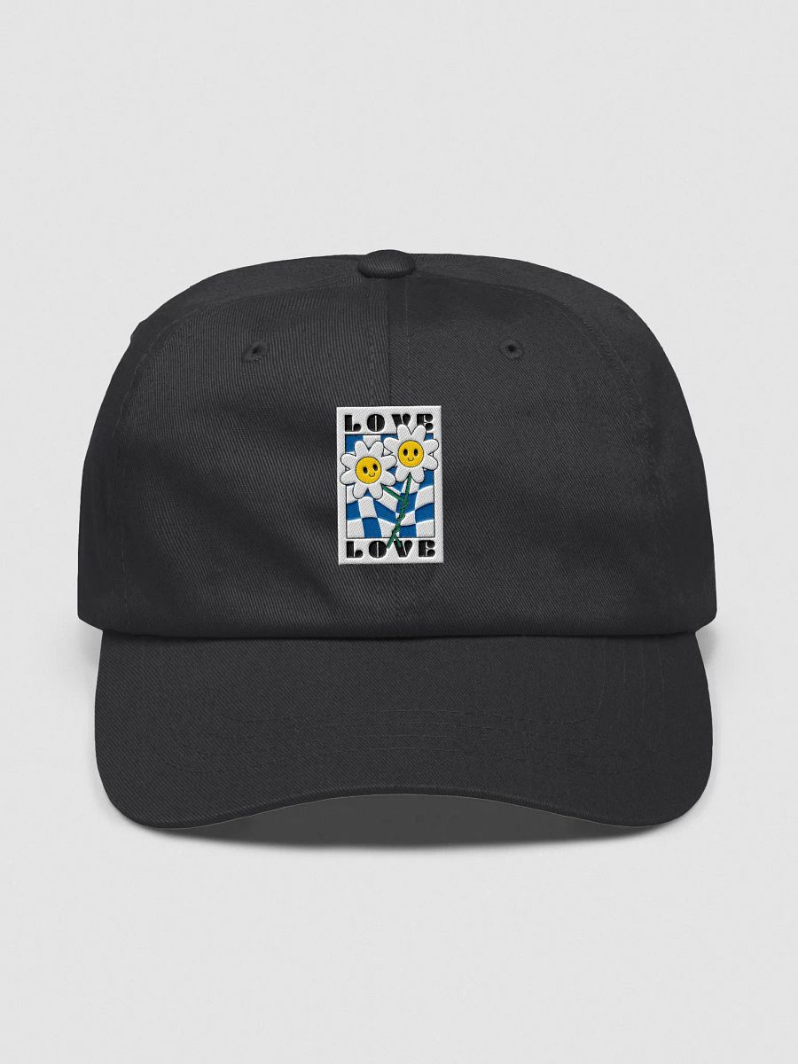 Smiling Flowers Love Dad Hat product image (5)