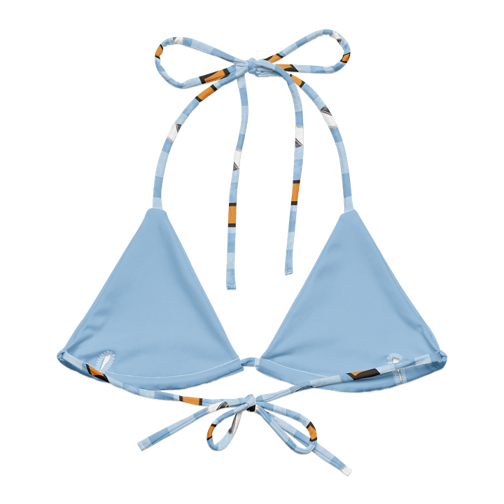 Aperol Spritz Padded String Bikini Top product image (2)