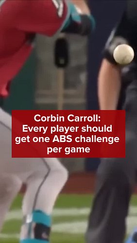 Should every player get one ABS challenge per game? 🤔