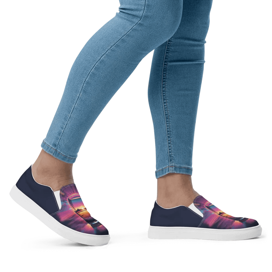 Beer Sunset Slip on Shoes product image (6)